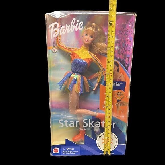 Barbie Doll Star Skater Special Edition Olympic Winter Games 2002 Vintage - Picture 12 of 13